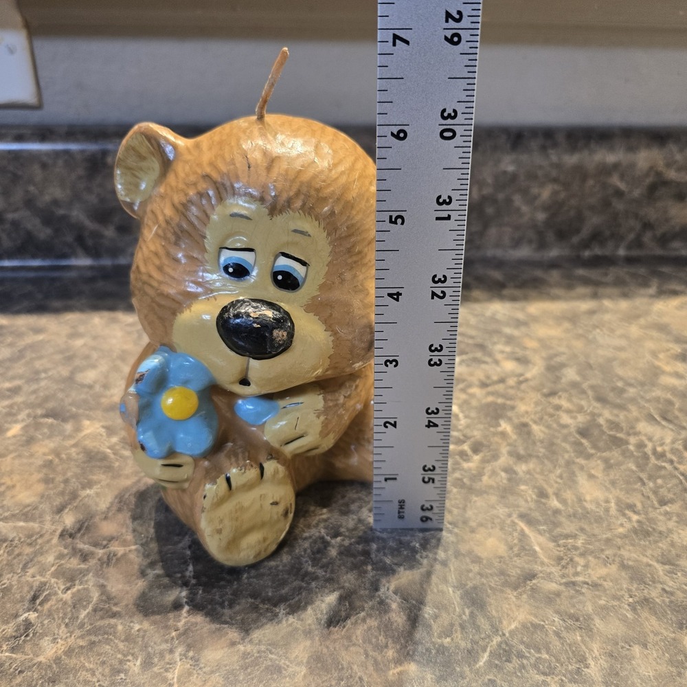 Wicks "N"‎ Sticks Bear Candle Vintage - Picture 6 of 6